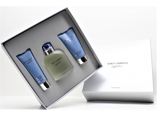 Zoom στο DOLCE & GABBANA LIGHT BLUE POUR HOMME EDT 125ml SPR (Gift Set) ΑΡΩΜΑ 125ml , SHOWER GEL 50ml , AFTER SHAVE BALM 75ml