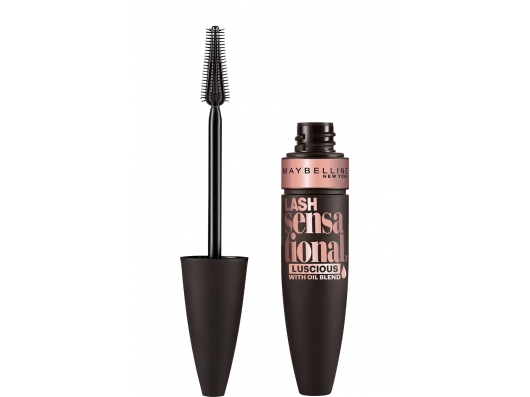 Zoom στο MAYBELLINE LASH SENSATIONAL LUSCIOUS WITH OIL BLEND MASCARA BLACK 9,5ml