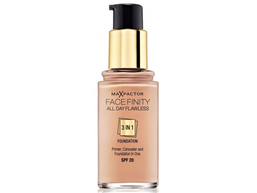 Zoom στο MAX FACTOR FACEFINITY ALL DAY FLAWLESS 3 IN 1 FOUNDATION SPF 20 No 48 WARM NUDE 30ml