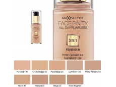 Zoom στο MAX FACTOR FACEFINITY ALL DAY FLAWLESS 3 IN 1 FOUNDATION SPF 20 No 50 NATURAL  30ml