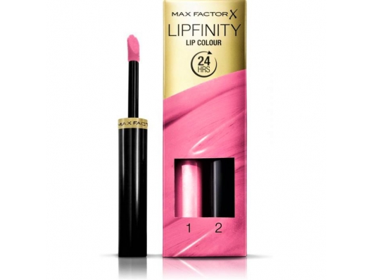 Zoom στο MAX FACTOR LIPFINITY LIP COLOUR 24HRS 022 FOREVER LOLITA STEP1 2,3ml STEP2 1,9gr