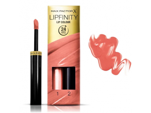 Zoom στο MAX FACTOR LIPFINITY LIP COLOUR 24HRS 210 ENDLESSLY MESMERISING STEP1 2,3ml STEP2 1,9gr