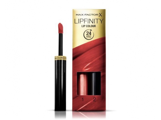 Zoom στο MAX FACTOR LIPFINITY LIP COLOUR 24HRS 350 ESSENTIAL BROWN STEP1 2,3ml STEP2 1,9gr