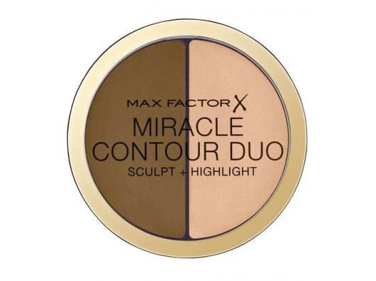 Zoom στο MAX FACTOR MIRACLE CONTOUR DUO SCULPT + HIGHLIGHT MEDIUM/DEEP 11gr