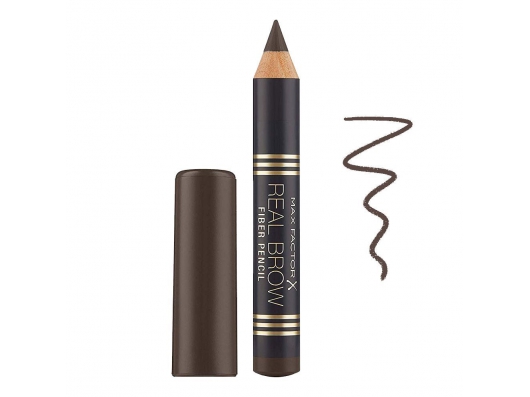 Zoom στο MAX FACTOR REAL BROW FIBER PENCIL 005 RICH BROWN