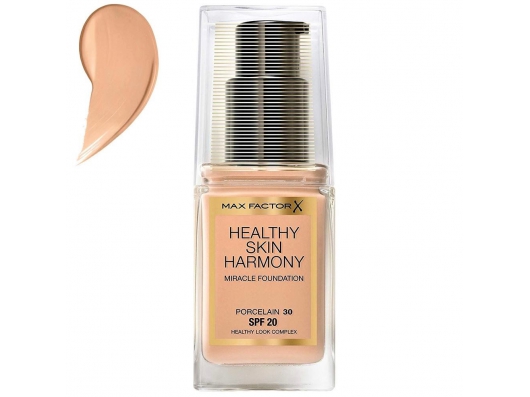 Zoom στο MAX FACTOR HEALTHY SKIN HARMONY MIRACLE FOUNDATION SPF20 30 PORCELAIN