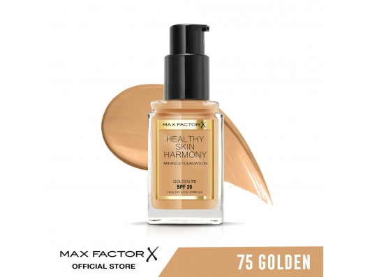 Zoom στο MAX FACTOR HEALTHY SKIN HARMONY MIRACLE FOUNDATION SPF20 75 GOLDEN