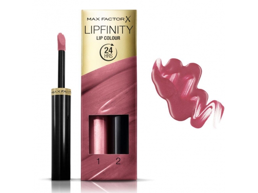 Zoom στο MAX FACTOR LIPFINITY LIP COLOUR 24HRS 020 ANGELIC STEP1 2,3ml STEP2 1,9gr