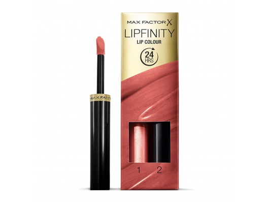 Zoom στο MAX FACTOR LIPFINITY LIP COLOUR 24HRS 144 ENDLESSLY MAGIC STEP1 2,3ml STEP2 1,9gr