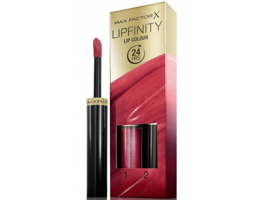 Zoom στο MAX FACTOR LIPFINITY LIP COLOUR 24HRS 146 JUST BEWITCHING STEP1 2,3ml STEP2 1,9gr