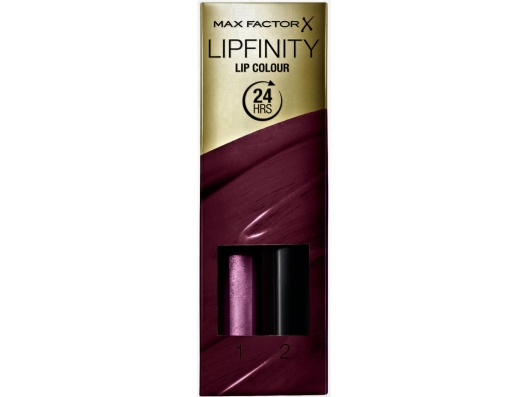 Zoom στο MAX FACTOR LIPFINITY LIP COLOUR 24HRS 395 SO EXQUISITE STEP1 2,3ml STEP2 1,9gr