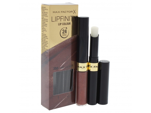 Zoom στο MAX FACTOR LIPFINITY LIP COLOUR 24HRS 355 EVER LUSTROUS STEP1 2,3ml STEP2 1,9gr