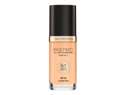 Zoom στο MAX FACTOR FACEFINITY ALL DAY FLAWLESS 3 IN 1 FOUNDATION SPF 20 WARM IVORY No 44 30ml