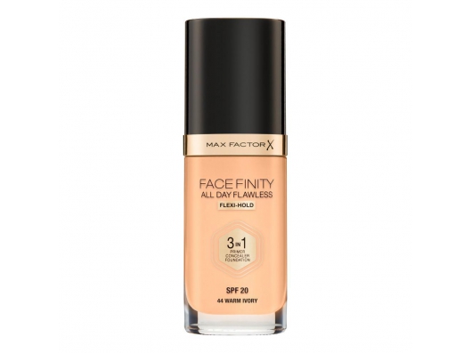 Zoom στο MAX FACTOR FACEFINITY ALL DAY FLAWLESS 3 IN 1 FOUNDATION SPF 20 No 044 WARM IVORY 30ml