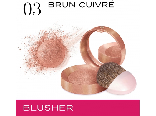Zoom στο BOURJOIS Little Round Pot Blusher 03 Brum Cuivre