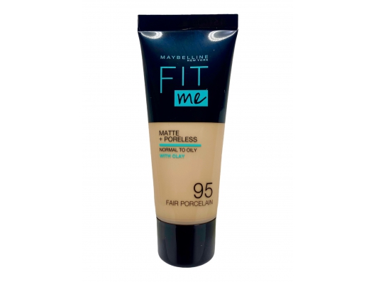 Zoom στο MAYBELLINE FIT me MATTE + PORELESS NORMAL TO OILY WITH CLAY 95 FAIR PORCELAIN 30ml