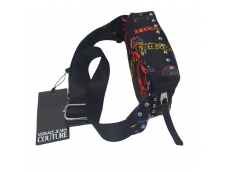 Zoom στο VERSACE JEANS COUTURE 71VA4BX5 71739 899 BLACK MULTICOLOR