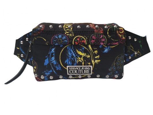 Zoom στο VERSACE JEANS COUTURE 71VA4BX5 71739 899 BLACK MULTICOLOR