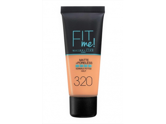 Zoom στο MAYBELLINE FIT me MATTE + PORELESS NORMAL TO OILY WITH CLAY 320 NATURAL TAN 30ml