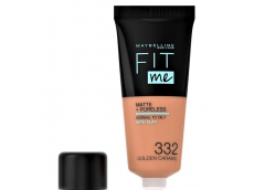 Zoom στο MAYBELLINE FIT me MATTE + PORELESS NORMAL TO OILY WITH CLAY 332 GOLDEN CARAMEL 30ml