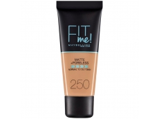 Zoom στο MAYBELLINE FIT me MATTE + PORELESS NORMAL TO OILY WITH CLAY 250 SUN BEIGE 30ml