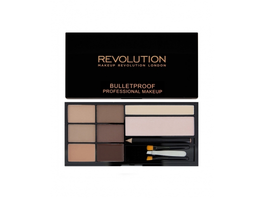 Zoom στο MAKE UP REVOLUTION ULTRA BROW PALETTE FAIR TO MEDIUM