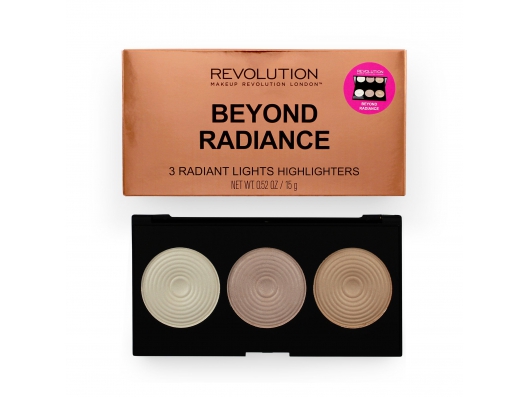 Zoom στο MAKE UP REVOLUTION HIGHLIGHTER PALETTE BEYOND RADIANCE