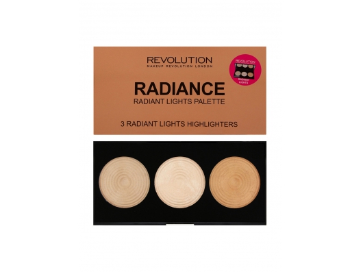 Zoom στο MAKE UP REVOLUTION HIGHLIGHTER PALETTE RADIANCE