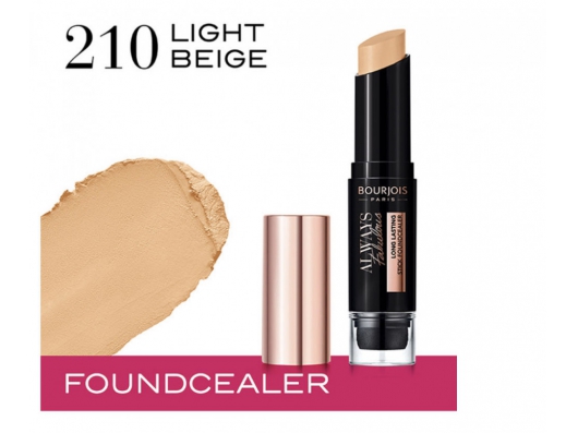 Zoom στο BOURJOIS ALWAYS FABULOUS LONG LASTING STICK FOUNDCEALER 210 Light Beigh 7.3gr