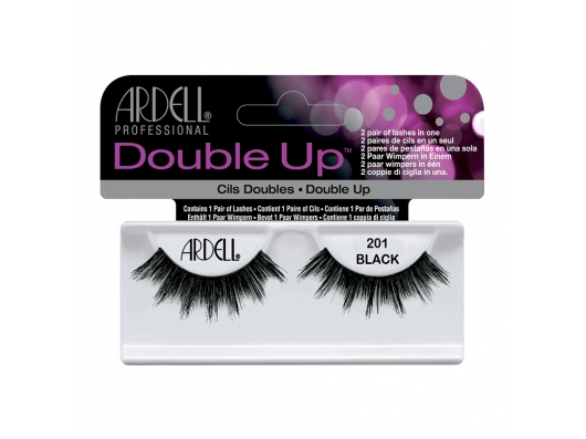 Zoom στο ARDELL PROFESSIONAL DOUBLE UP ΨΕΥΤΙΚΕΣ ΒΛΕΦΑΡΙΔΕΣ 201 BLACK