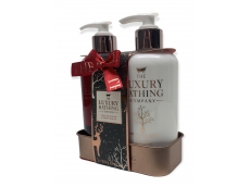 Zoom στο THE LUXURY BATHING COMPANY TOASTED PRALINE & SWEET VANILLA 2 pieces set HAND WASH 300ml HAND & NAIL CREAM 300ml