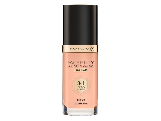Zoom στο MAX FACTOR FACEFINITY ALL DAY FLAWLESS 3 IN 1 FOUNDATION SPF 20 No 032 LIGHT BEIGE 30ml