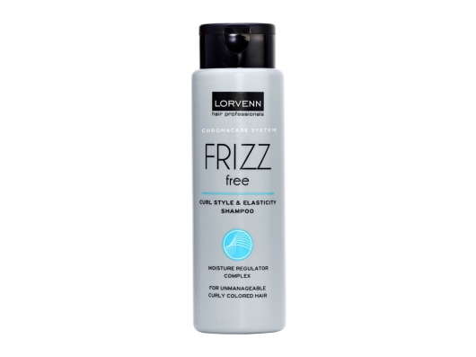 Zoom στο LORVENN FRIZZ FREE CURL & ELASTICITY SHAMPOO FOR UNMANAGEABLE CURLY COLORED HAIR 300ml