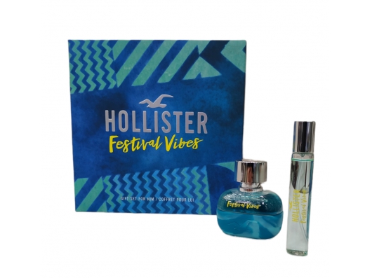 Zoom στο HOLLISTER FESTIVAL VIBES FOR HIM GIFT SET EDT 50ml SPR & EDT TRAVEL SPRAY 15ml