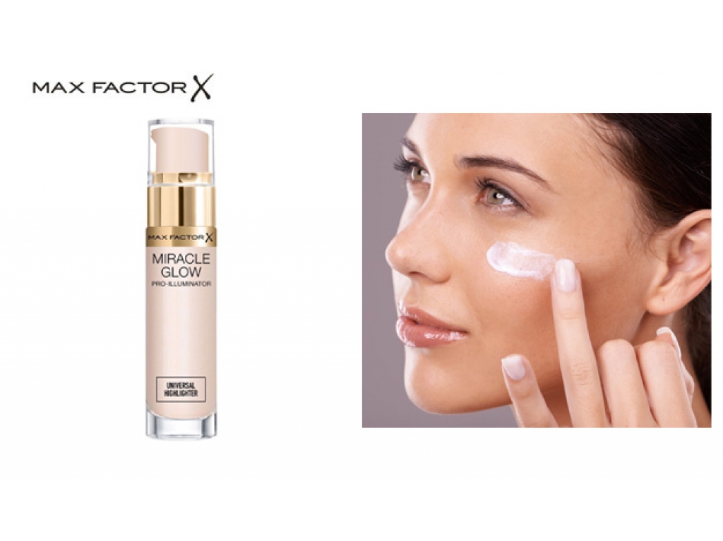 Miracle glow. Max Factor Miracle Glow Duo Pro Illuminator. Highlighter Max Factor. Хайлайтер для лица Макс фактор. Max Factor хайлайтер для лица.