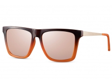 Zoom στο VQF ECO SUNGLASSES BROWN ORANGE SS 22 6110