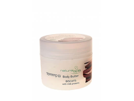 Zoom στο TOMMY G NATURAL SPA BODY BUTTER BISCUITS 200ml