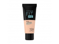 Zoom στο MAYBELLINE FIT me MATTE + PORELESS NORMAL TO OILY WITH CLAY 124 SOFT SAND 30ml