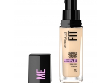 Zoom στο MAYBELLINE FIT ME LUMINOUS + SMOOTH SPF 18 NORMAL to DRY FOUNDATION 110 PORCELAIN 30ml