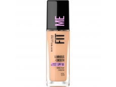 Zoom στο MAYBELLINE FIT ME LUMINOUS + SMOOTH SPF 18 NORMAL to DRY FOUNDATION 125 NUDE BEIGE 30ml