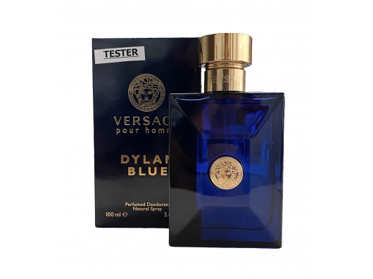 Zoom στο VERSACE DYLAN BLUE pour homme DEODORANT in GLASS 100ml SPR (tester)