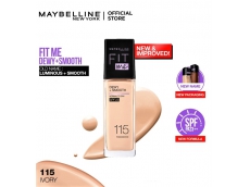 Zoom στο MAYBELLINE FIT ME LUMINOUS + SMOOTH SPF 18 NORMAL to DRY FOUNDATION 115 IVORY 30ml