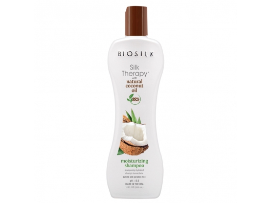 Zoom στο BIOSILK Silk Therapy with natural coconut oil SHAMPOO 355ml