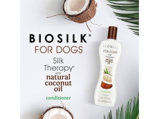 Zoom στο BIOSILK Silk Therapy with natural coconut oil conditioner 355ml