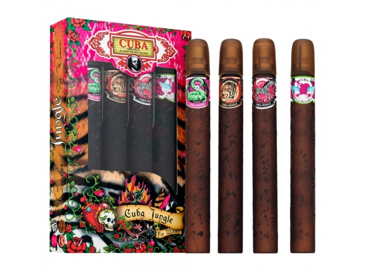 Zoom στο CUBA ORIGINAL SET CUBA 4 CIGARS JUNGLE WOMEN EDP (4X35ml) (GIFT SET)