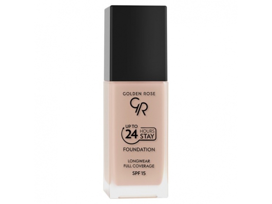 Zoom στο GOLDEN ROSE UP TO 24 HOURS STAY FOUNDATION LONGWEAR FULL COVERAGE SPF15 No 05 35ml
