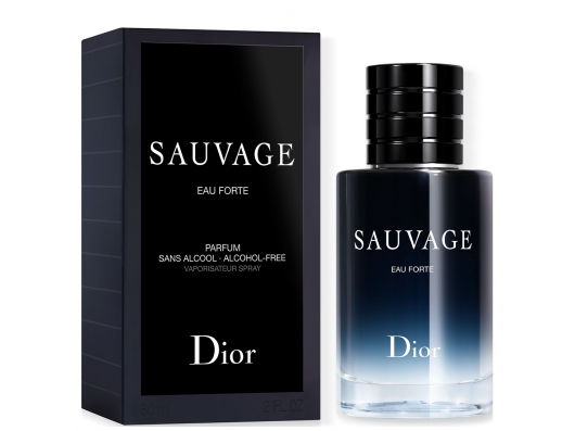 Zoom στο CHRISTIAN DIOR SAUVAGE EAU FORTE PARFUM 60ml SPR (ALCOHOL FREE)