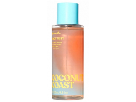 Zoom στο VICTORIAS SECRET pink COCONUT COAST BODY MIST 250ml