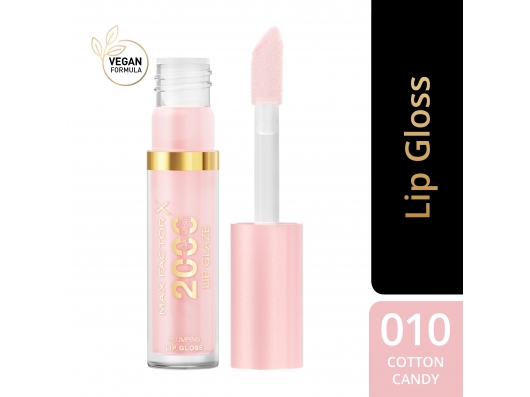 Zoom στο MAX FACTOR 2000 CALORIE LIP GLAZE PLUMPING LIP GLOSS 010 COTTON CANDY 4,4ml
