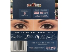 Zoom στο EYLURE LONDON FLUTTERY INTENSE LASHES No. 141-FULL & WISPY
